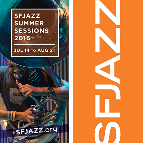 SFJAZZ Summer Sessions 16s Pole Banners
