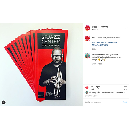 Champion: An Opera In Jazz Instagram Post, Brochure